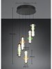 Lampa wisząca LED wielopunktowa nowoczesna szklane klosze kolorowe designerska ściemnialna MINERVA 334330517 Trio 
